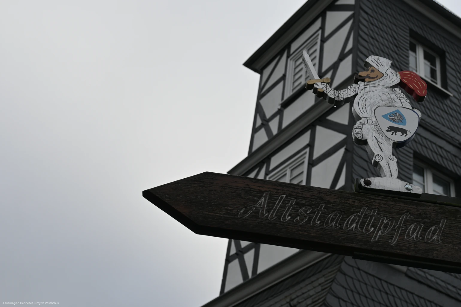 Eversberg - Altstadtpfad - Wegweiser