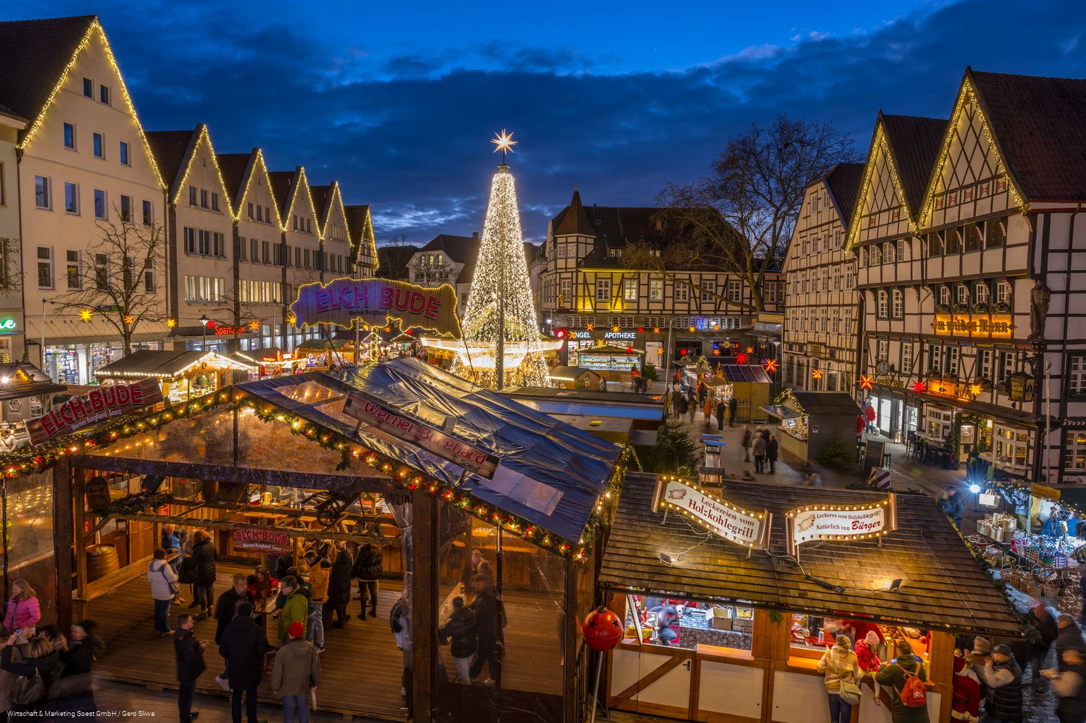 Soester Weihnachtsmarkt Marktplatz Soester Weihnachtsmarkt Marktplatz