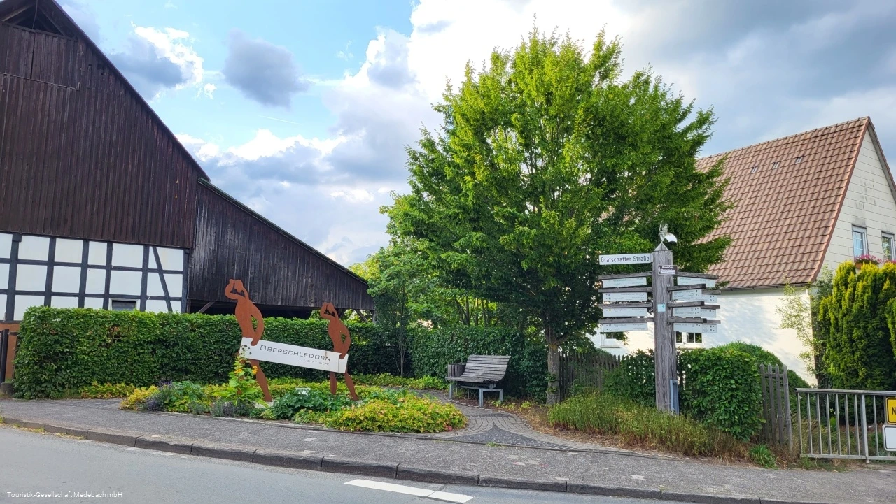 Wanderausgangspunkt Oberschledorn Wanderausgangspunkt Oberschledorn