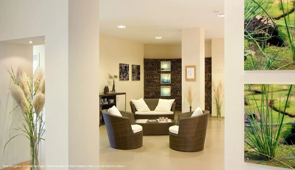 Bereits im Wartebereich spüren Sie die wohlig warm Bereits im Wartebereich spüren Sie die wohlig warm