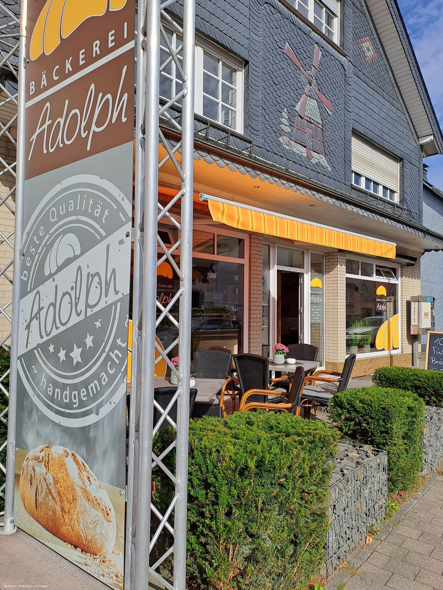 Bäckerei Adolph Velmede - Aussenansicht Bäckerei Adolph Velmede - Aussenansicht