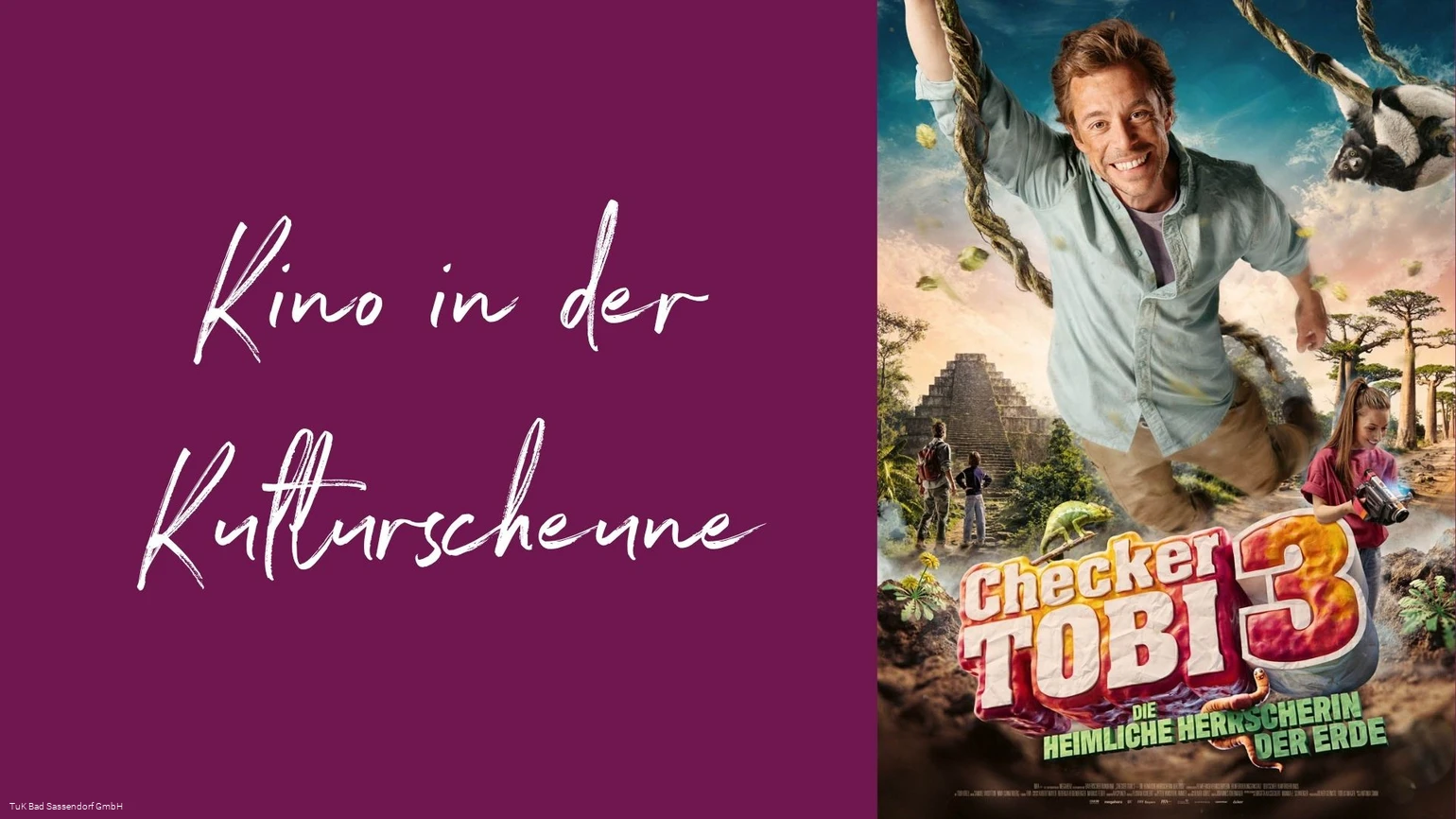 Kino in der Kulturscheune - Checker Tobi 3