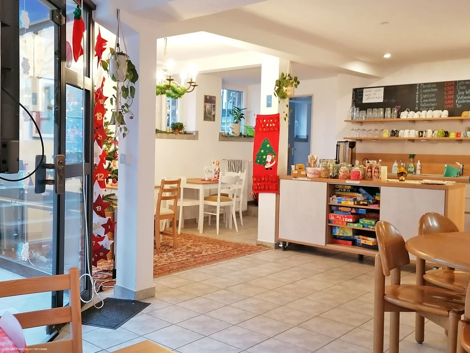 Innenansicht Cafe Pan Meschede