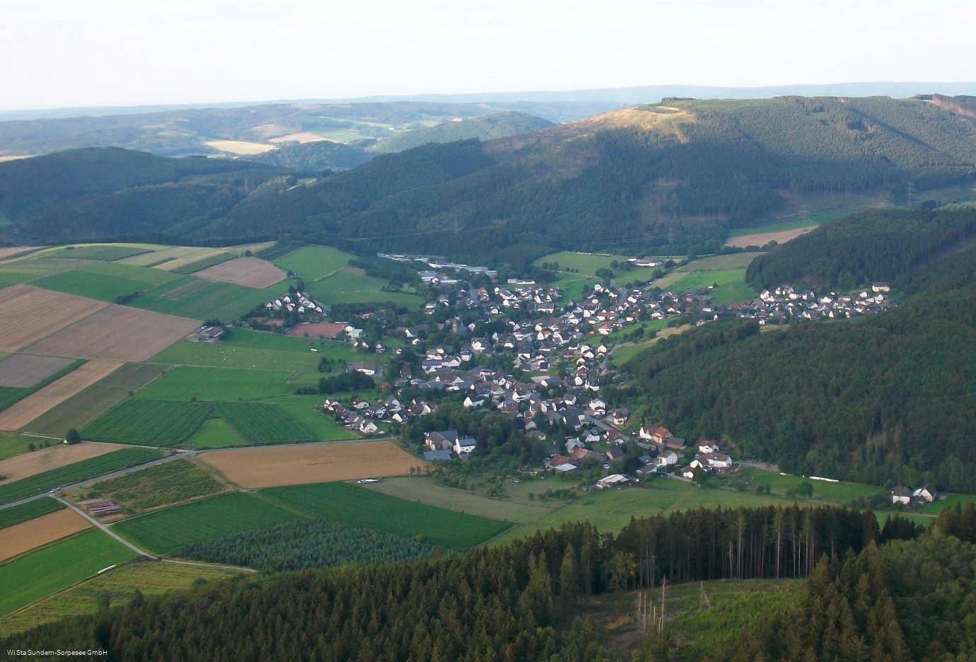 Endorf von Oben