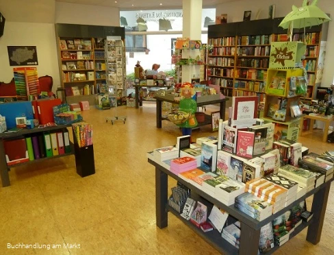 Innenansicht Buchhandlung
