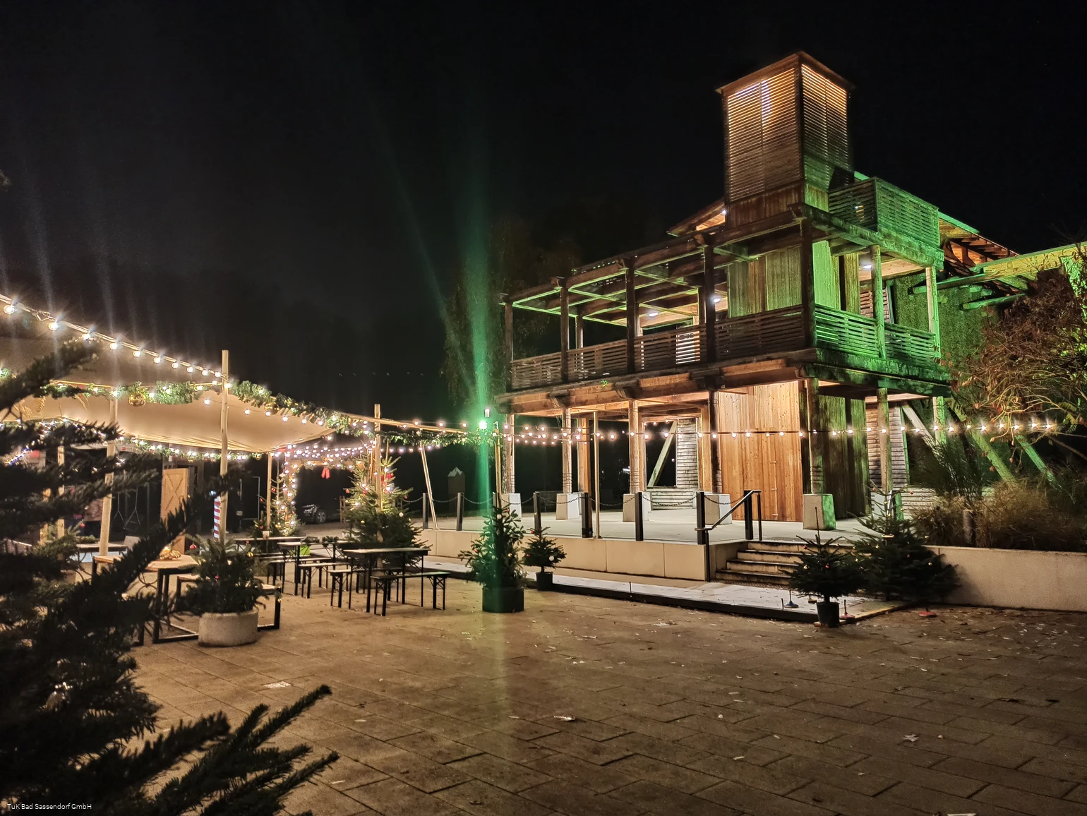 Winterlounge am Gradierwerk Bad Sassendorf