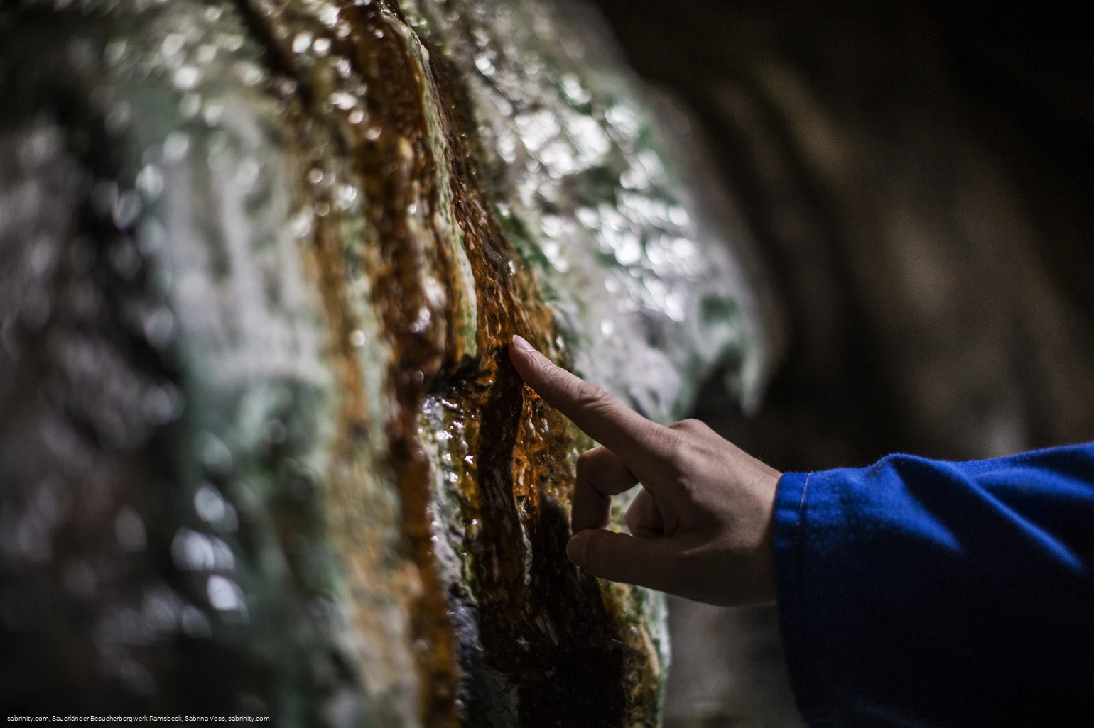 Sauerländer Besucherbergwerk Workshop Fossilien