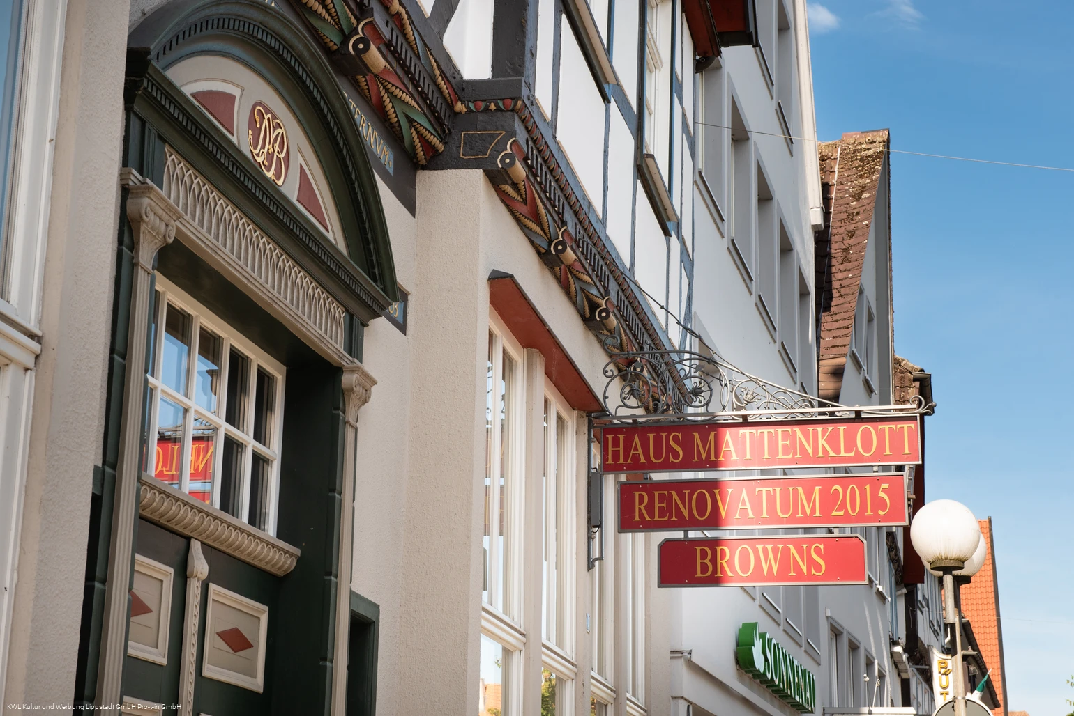 Fachwerkhäuser in der Rathausstraße Fachwerkhäuser in der Rathausstraße