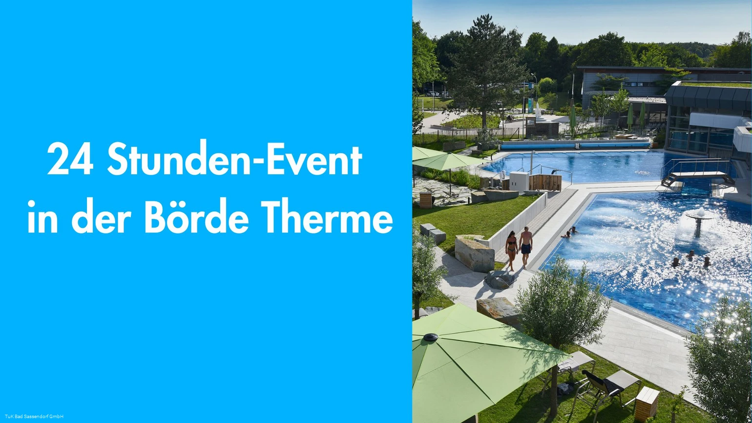 24 Stunden-Event in der Börde Therme Bad Sassenndorf