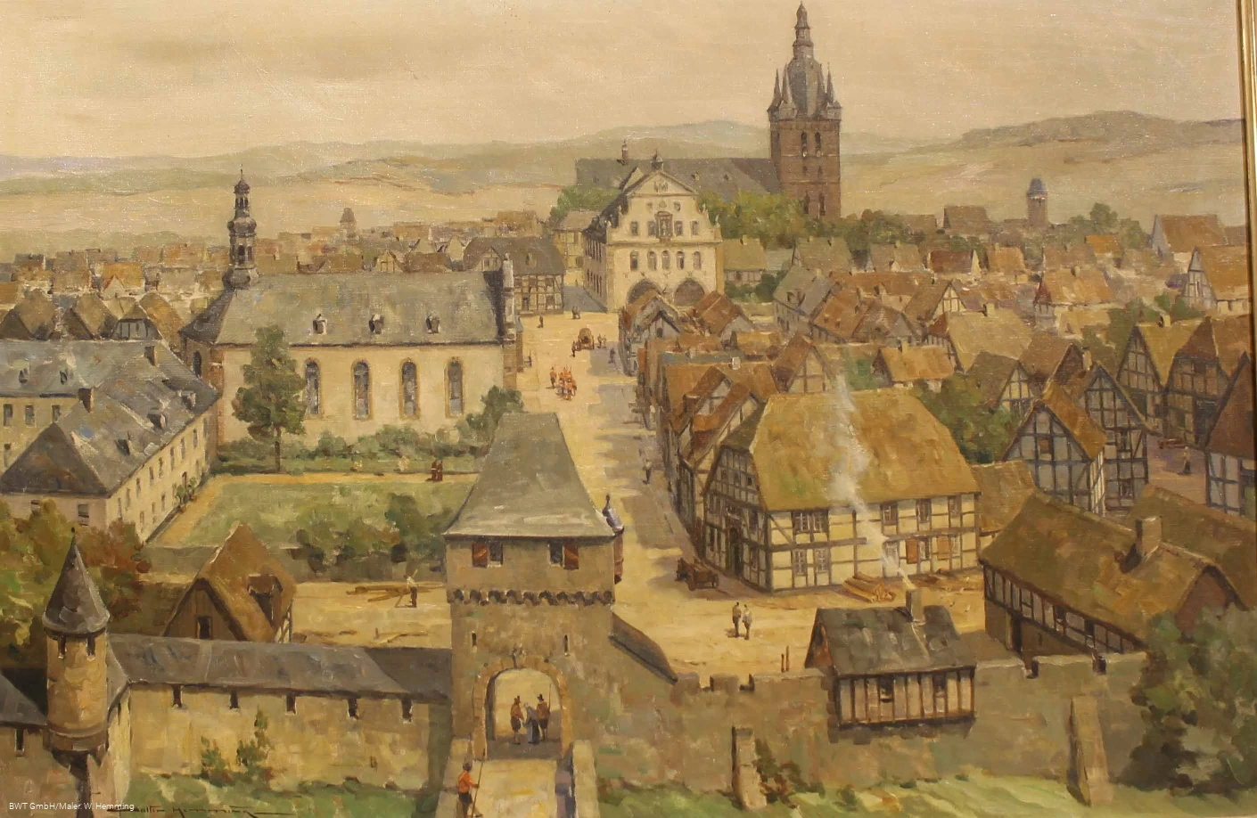 Historisches Stadtansicht