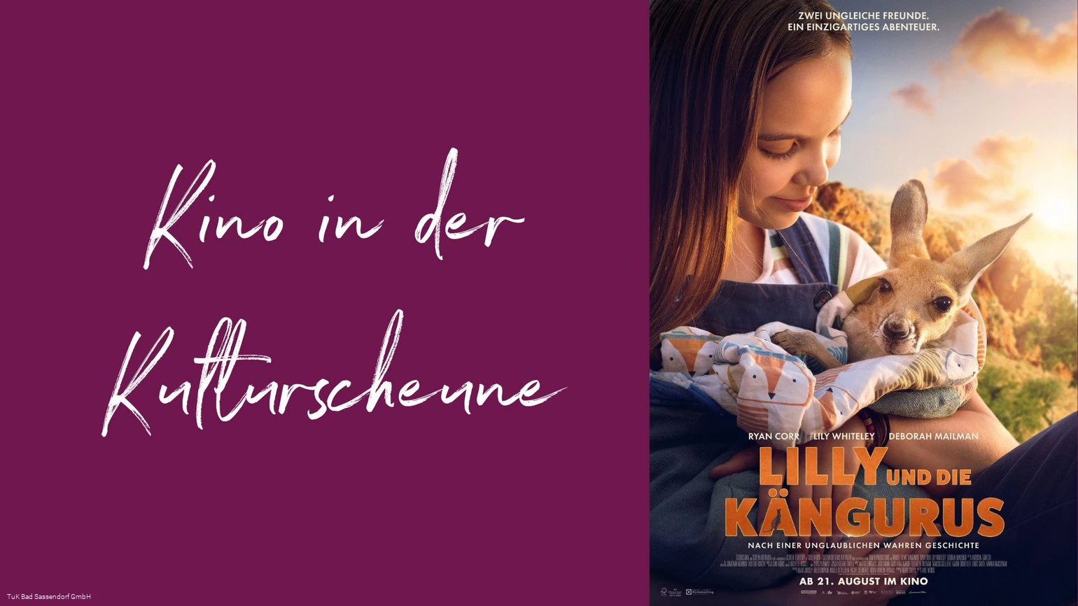 Kino in der Kulturscheune - Lilly und die Kängurus