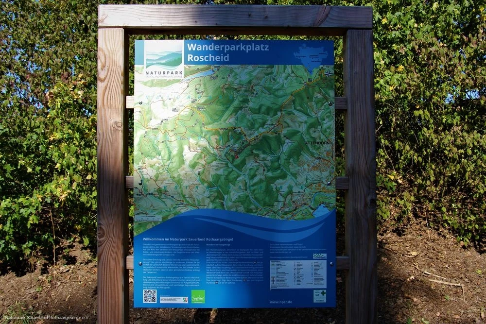 Viel Wissenswertes bietet die Infotafel für den Wa